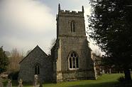 Tollard Royal village church, Dorset.