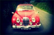 A beautiful red Mk2 Jaguar, I came across while out in the Dorset countryside.