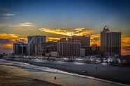 Atlantic City sunset