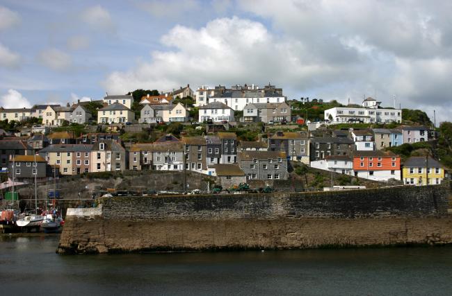 harbour scene cornwall