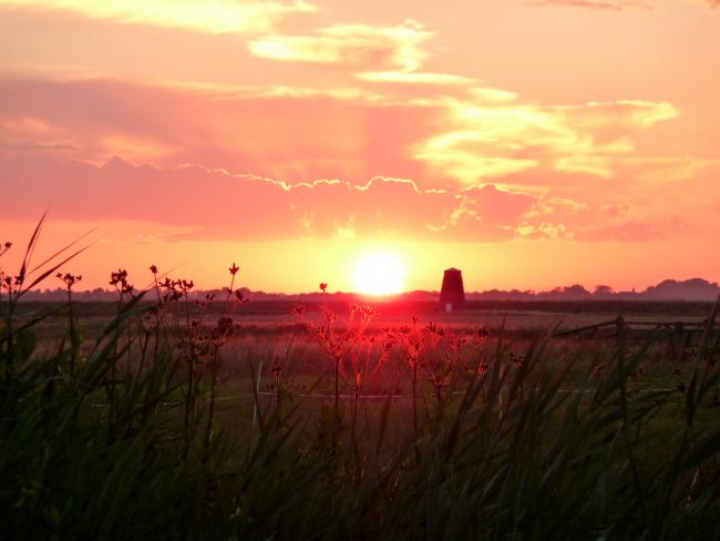 Norfolk sunset