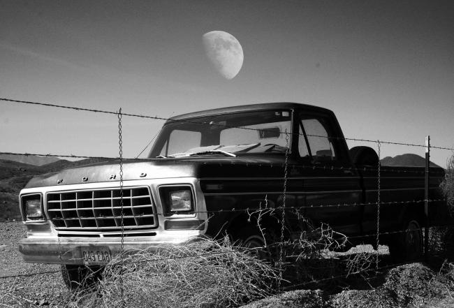 Ford Truck Tombstone 2008 B W