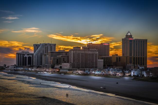 Atlantic City sunset