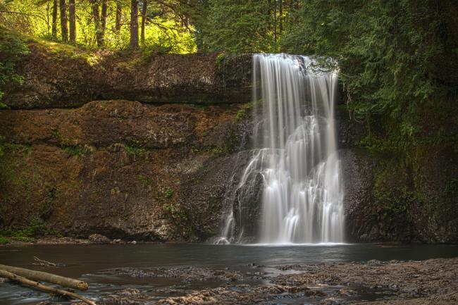 Silver Falls State Park - North Falls HDR