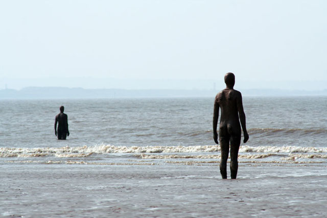 Anthony Gormley's "Another Place"